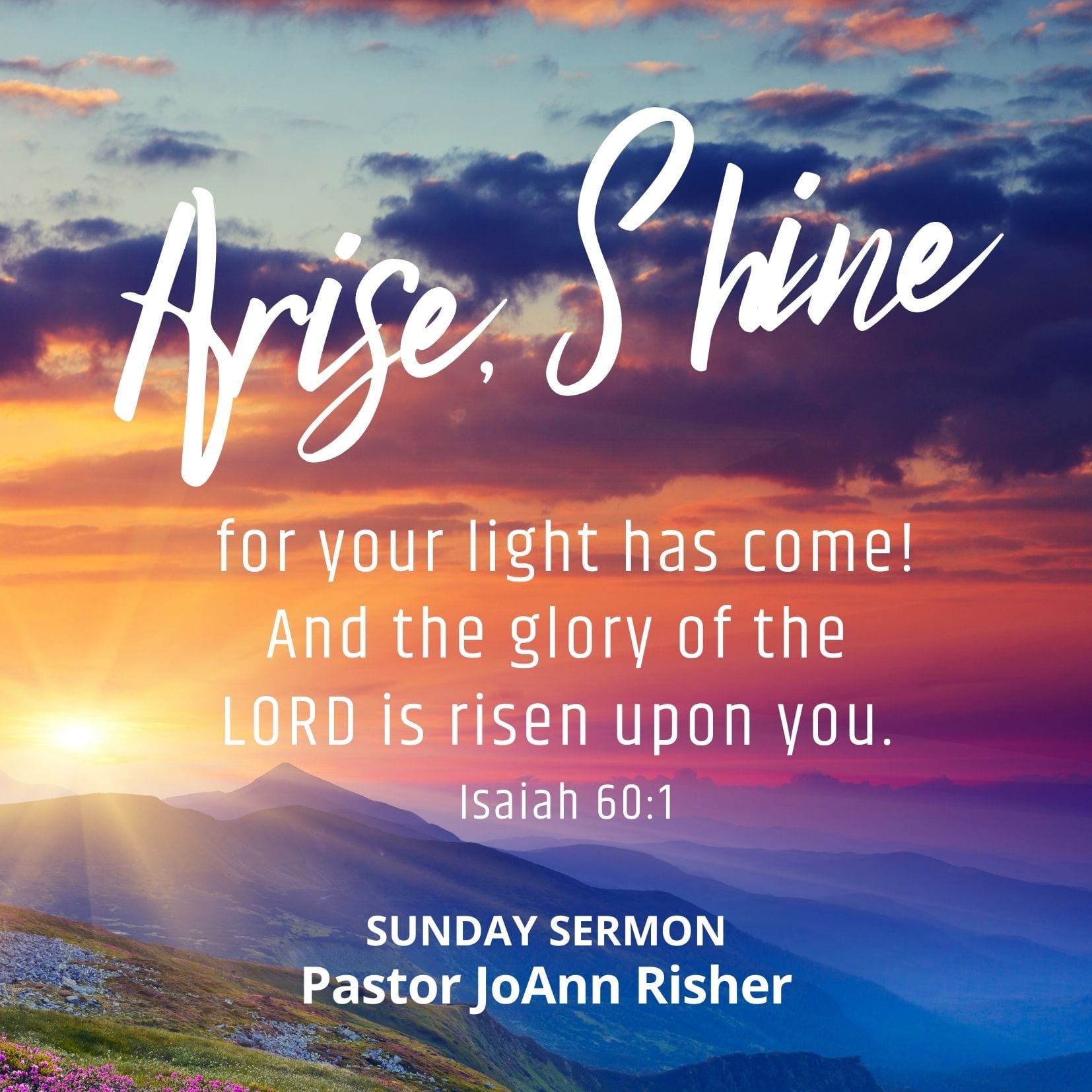 Arise Shine